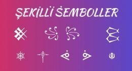 Semboller – Şekilli Nick ve Yazı Süsleyici (❀´‿`❀)